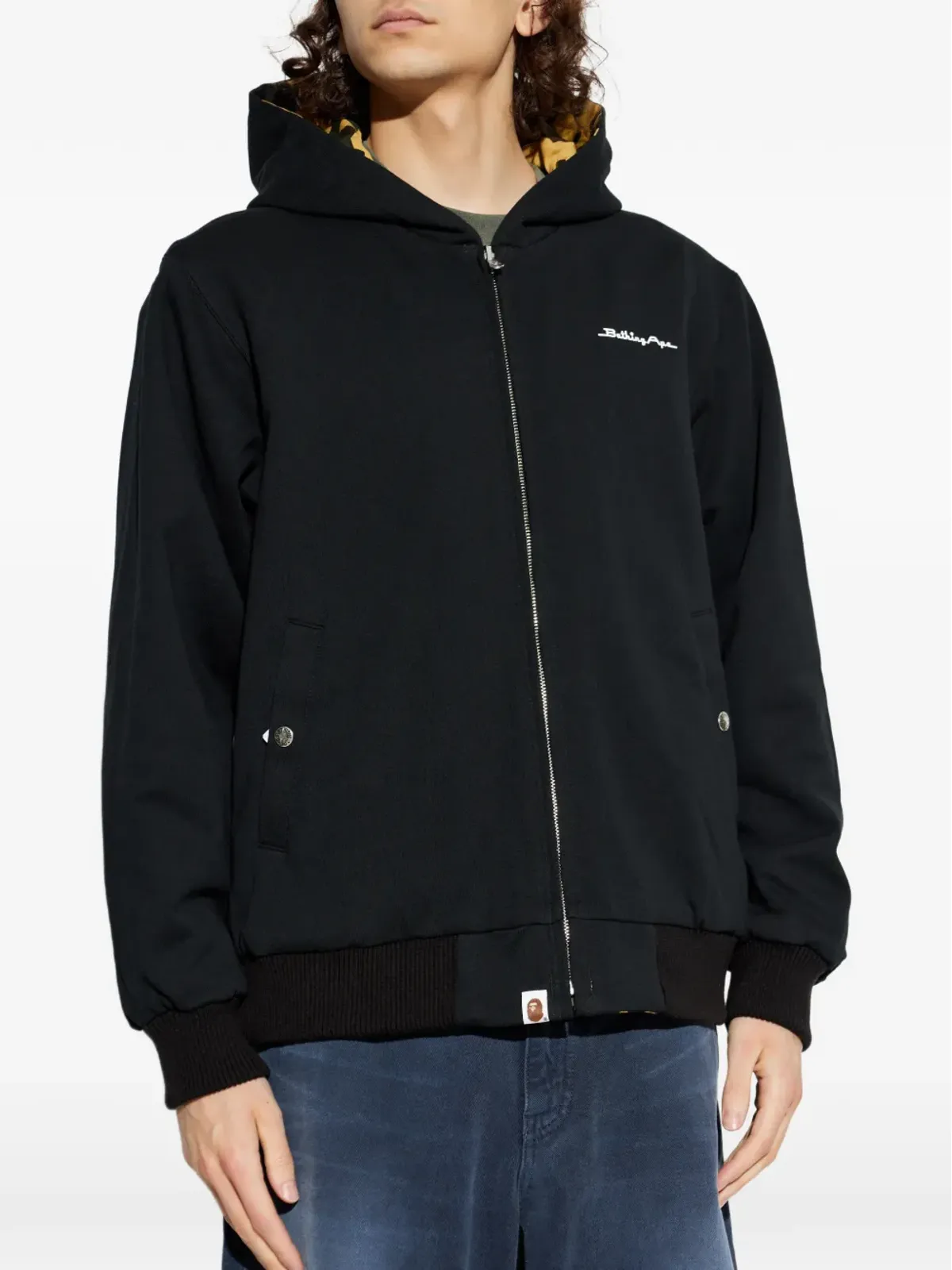 A BATHING APE® 1st カモ ジップアップ フーディー - 画像4