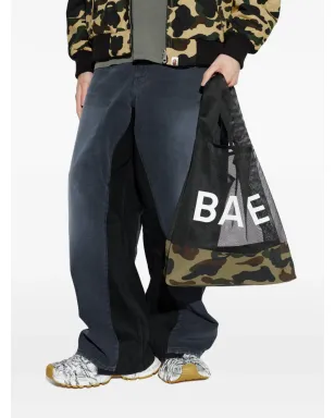 A BATHING APE® 1st カモフラージュ メッシュ トートバッグ - グリーン - サムネイル2