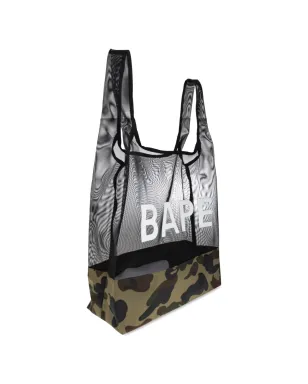 A BATHING APE® 1st カモフラージュ メッシュ トートバッグ - グリーン - サムネイル4