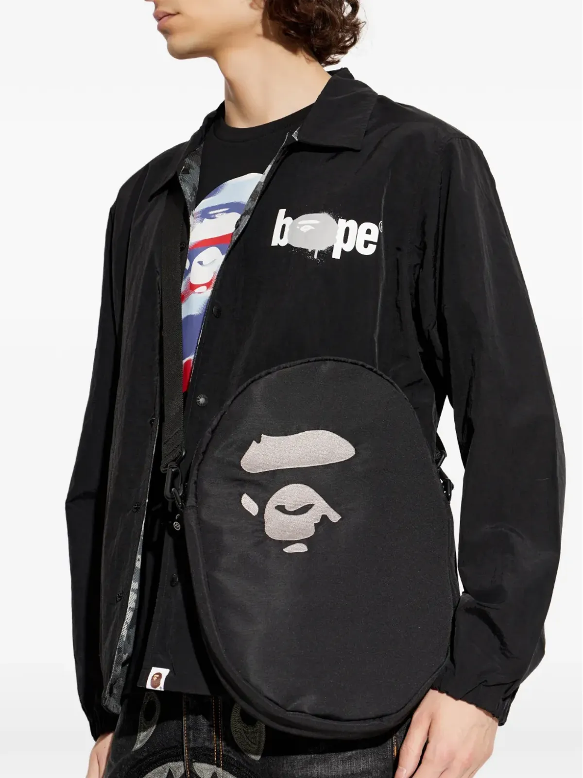 A BATHING APE® ビッグエイプヘッド ショルダーバッグ - 画像2