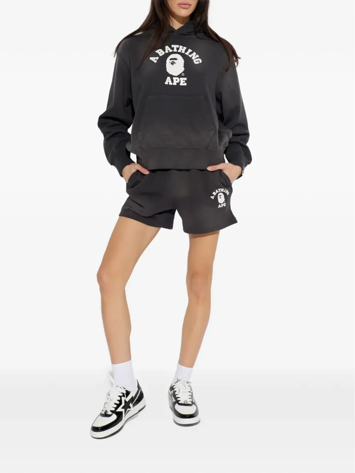 A BATHING APE® ロゴディテール フーディー - 画像2