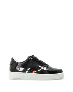 A BATHING APE® シャークスター レザー スニーカー - サムネイル1