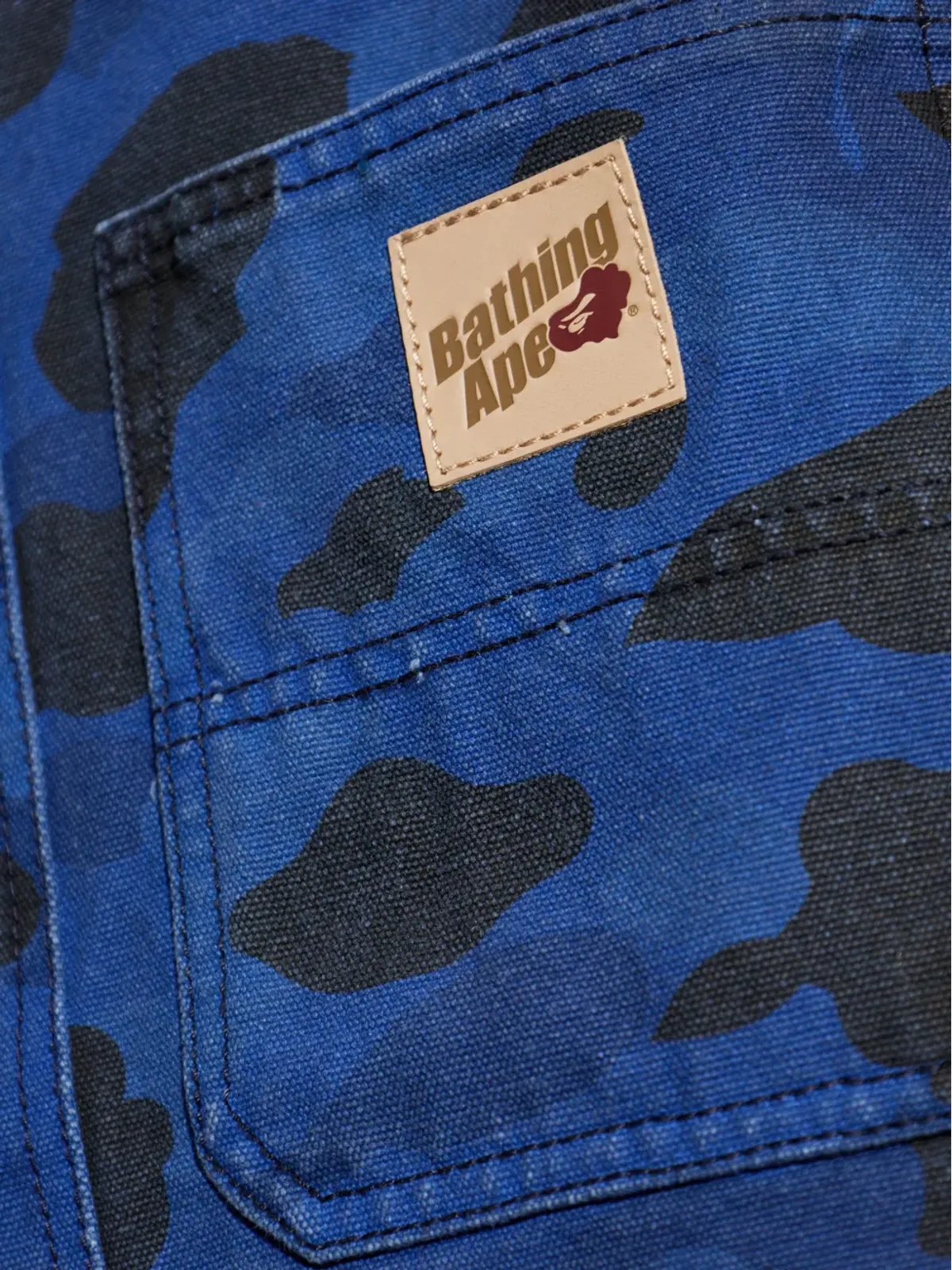 A BATHING APE® 1ST カモフラージュ ロゴパッチ シャツ - 画像5