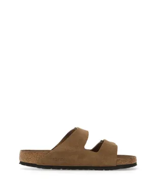 Birkenstock アリゾナ ソフトフットベッド レザーサンダル - サムネイル1