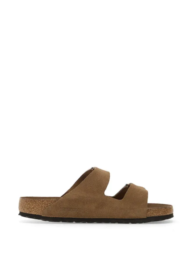 Birkenstock Birkenstock アリゾナ ソフトフットベッド レザーサンダルの商品画像