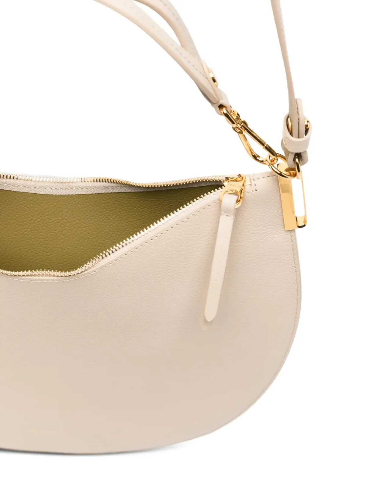 Coccinelle サンアップ ジップ レザー トートバッグ - 画像5