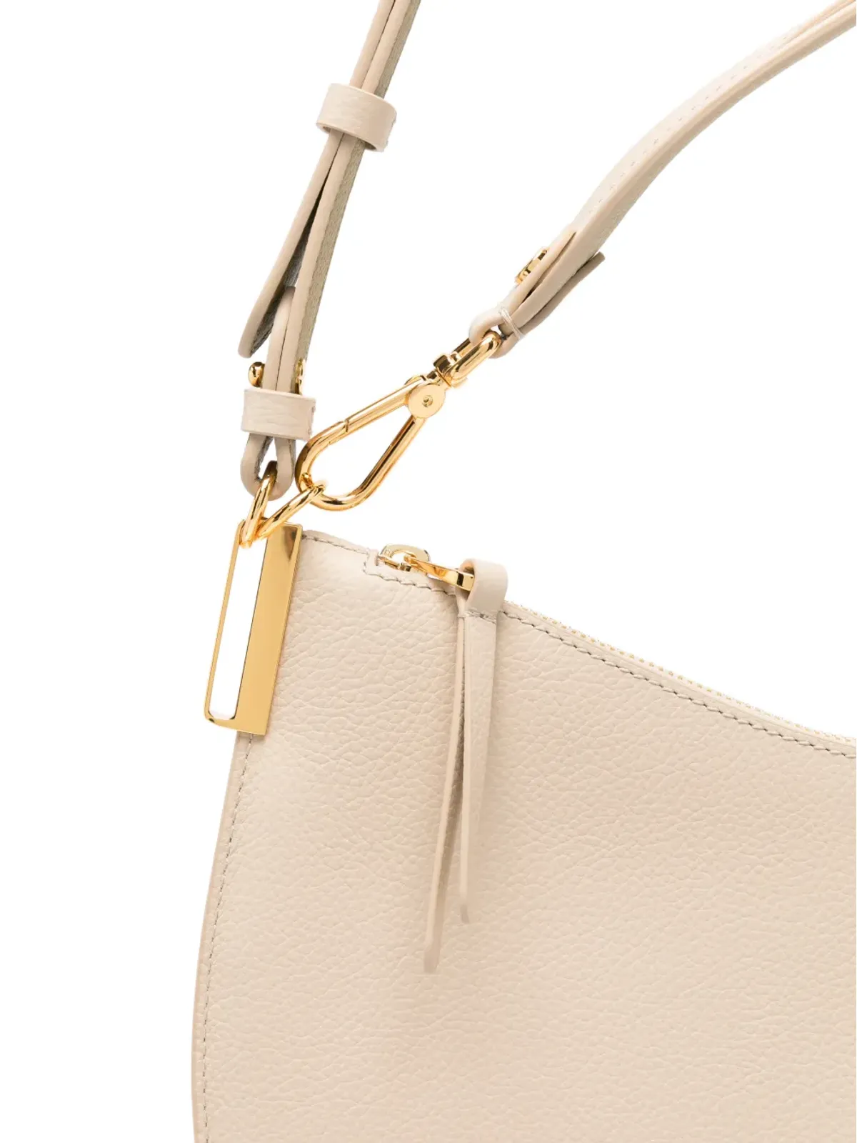 Coccinelle サンアップ ジップ レザー トートバッグ - 画像4