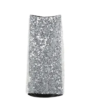 VIKTORIA CHAN Cosmo sequin skirt - サムネイル1