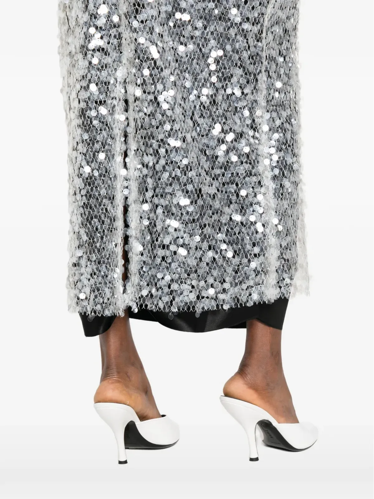 VIKTORIA CHAN Cosmo sequin skirt - 画像5