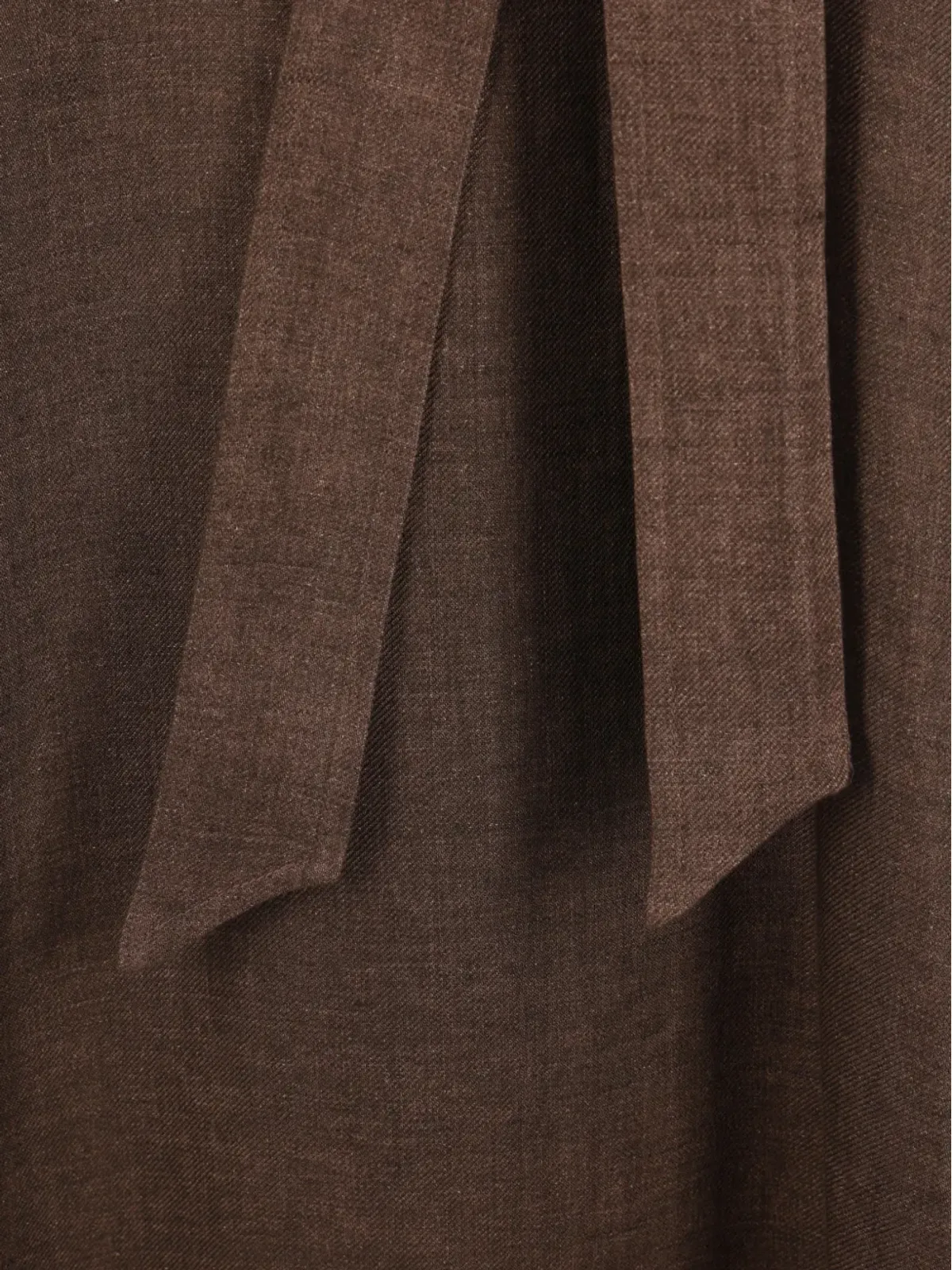Glanshirt Lia V-neck belted dress - 画像3
