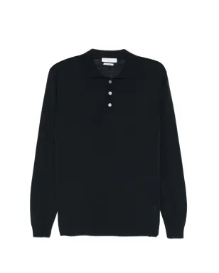 Daniele Fiesoli 長袖コットンポロシャツ - サムネイル1