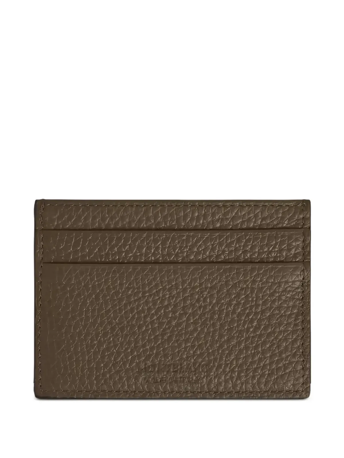 Montblanc ブラウンレザー カードホルダー - 画像2