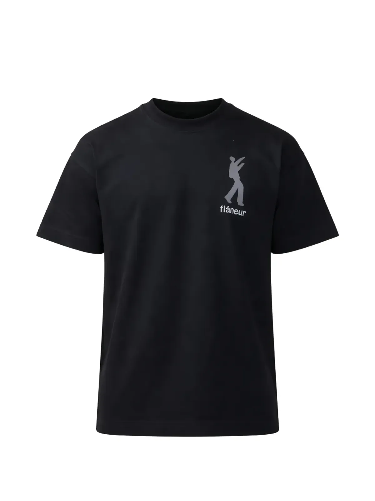 FLÂNEUR Inflatables T-shirt - Black - 画像1