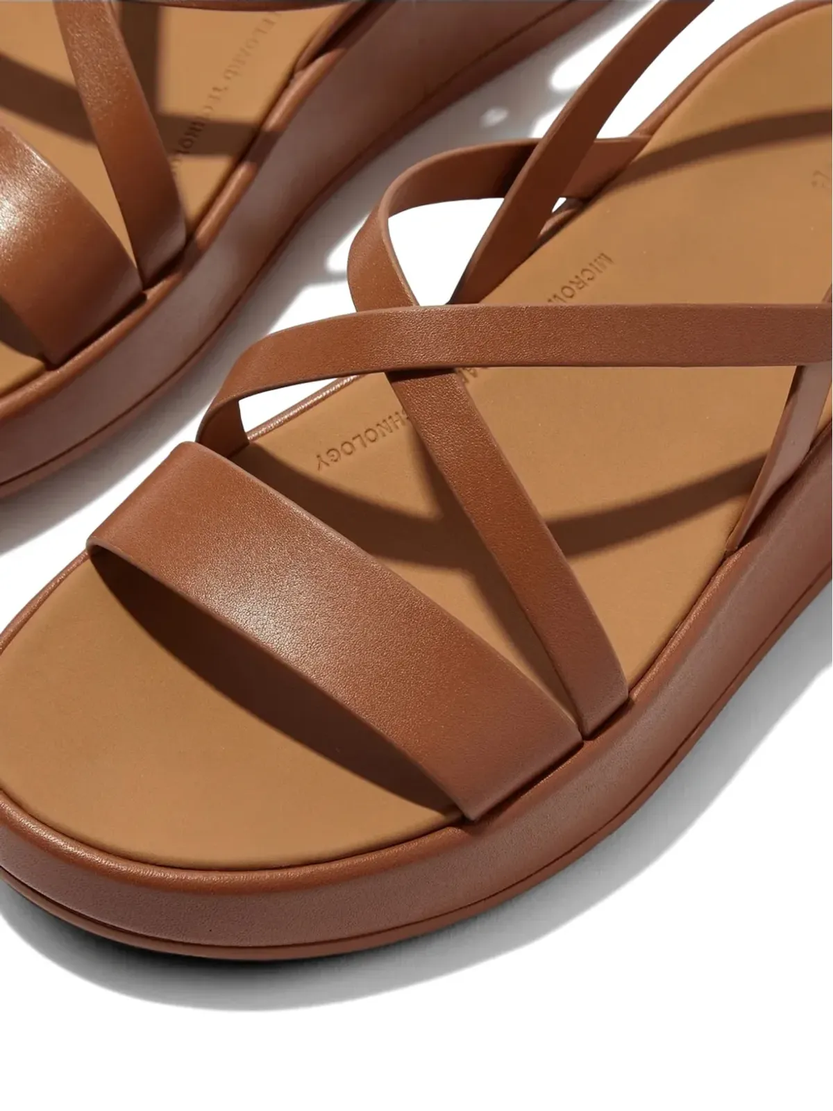 FitFlop F-Mode クロスオーバーサンダル - ブラウン - 画像5