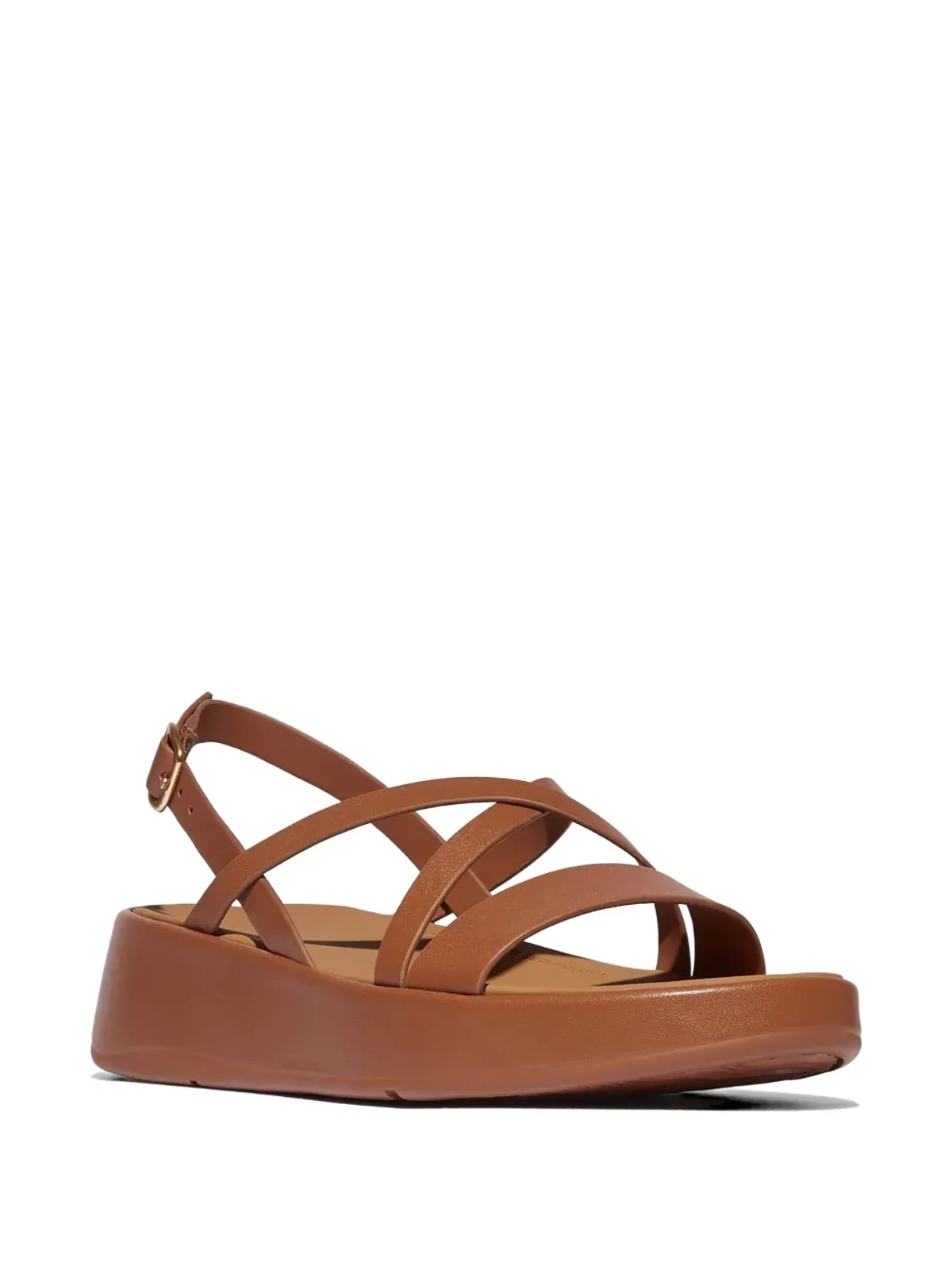 FitFlop F-Mode クロスオーバーサンダル - ブラウン - 画像2