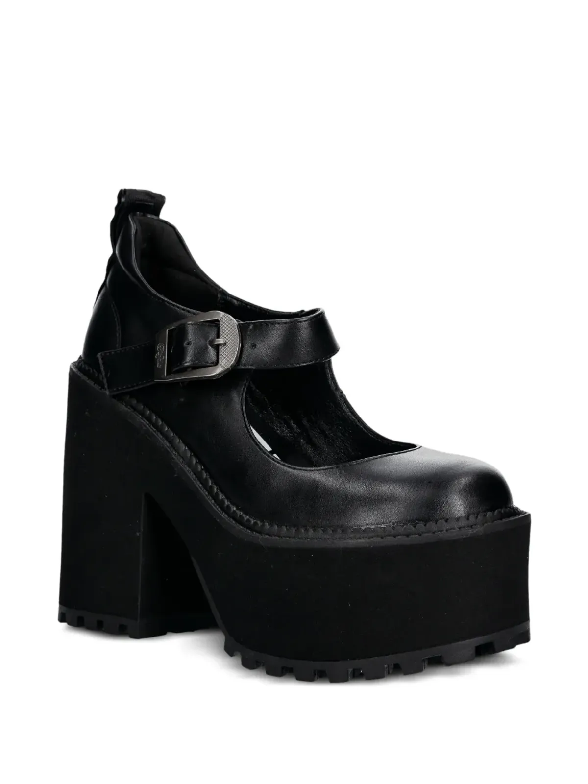 Buffalo Killah Mary buckles pumps - Black - 画像2