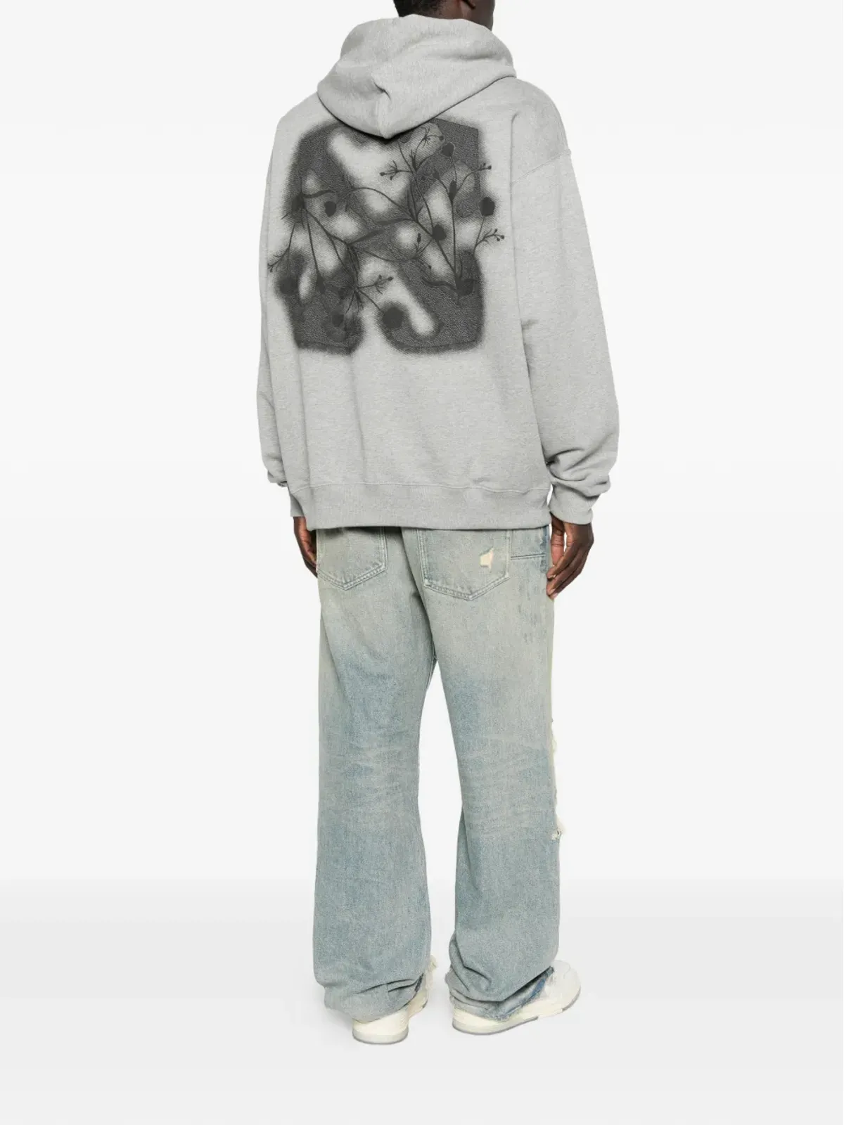 Off-White Pre-Owned グラフィックプリント フーディ - 画像2