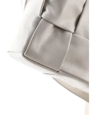 Bottega Veneta ビンテージ Stretch Cassette Briefcase Maxi Intrecciato Leather tote bag - サムネイル4
