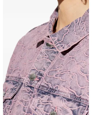 A BATHING APE® ラインカモ柄デニムジャケット - サムネイル5