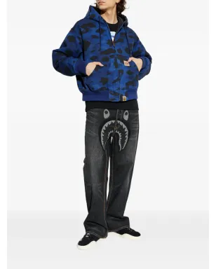 A BATHING APE® 迷彩プリントフードジャケット - サムネイル2