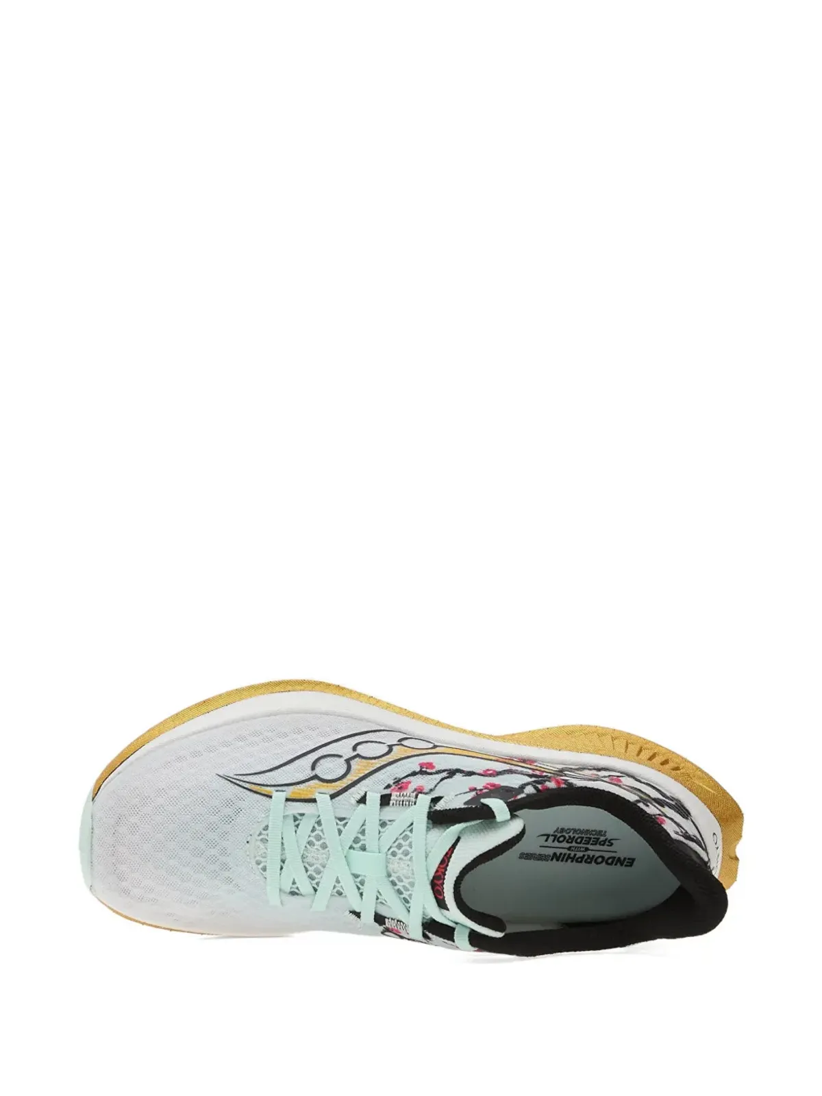 Saucony エンドルフィン・スピード5 花柄プリント スニーカー - 画像3