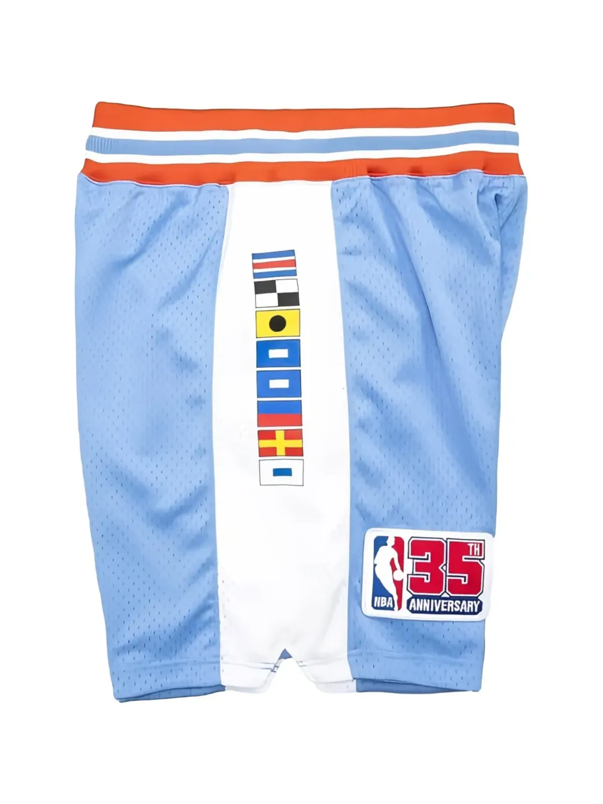 Mitchell & Ness NBA Clippers 80ストライプロゴショーツ - 画像3