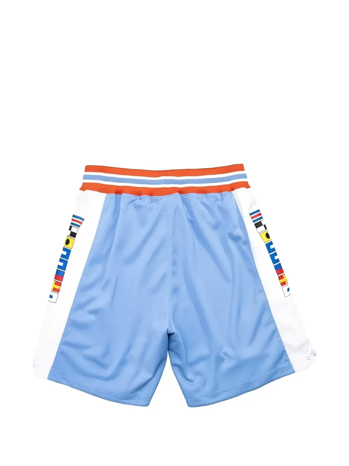 Mitchell & Ness NBA Clippers 80ストライプロゴショーツ - 画像4