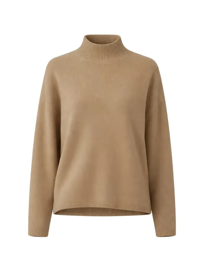Jenni Kayne Jenni Kayne Chaletモックネックセーター - ニュートラルカラーの商品画像