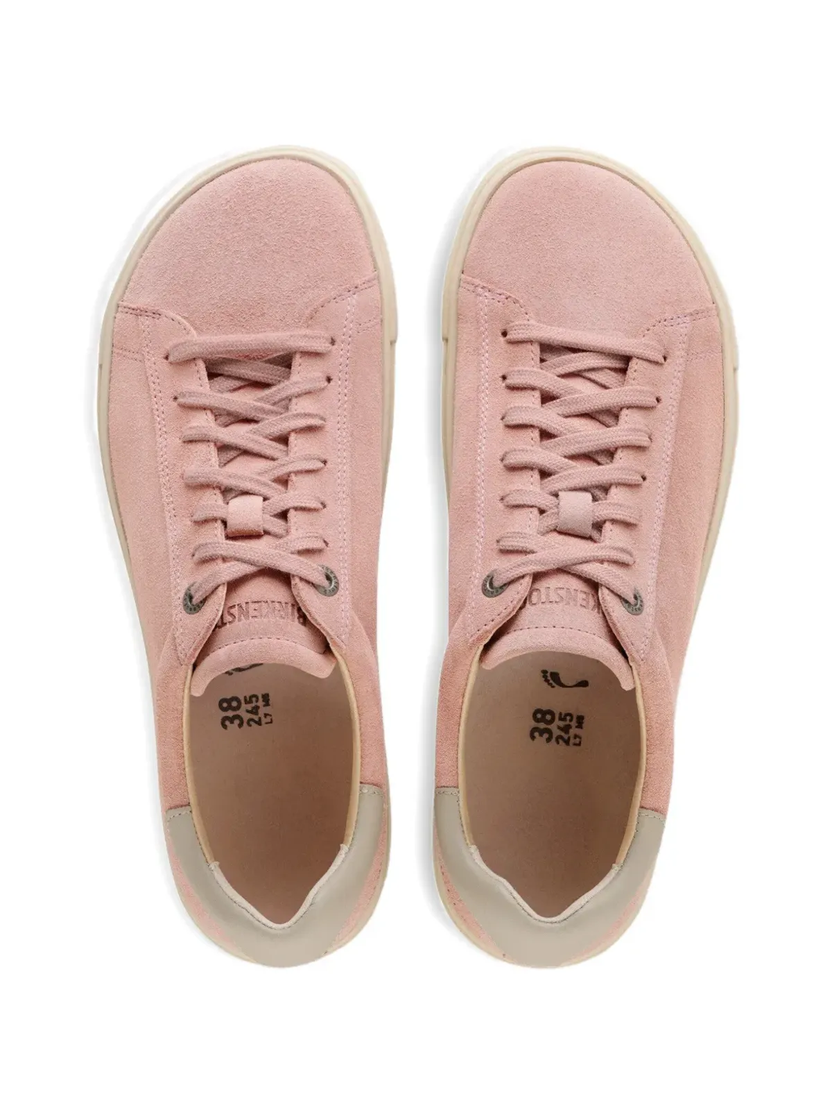 Birkenstock Bend Low lace-up sneakers - Pink - 画像4