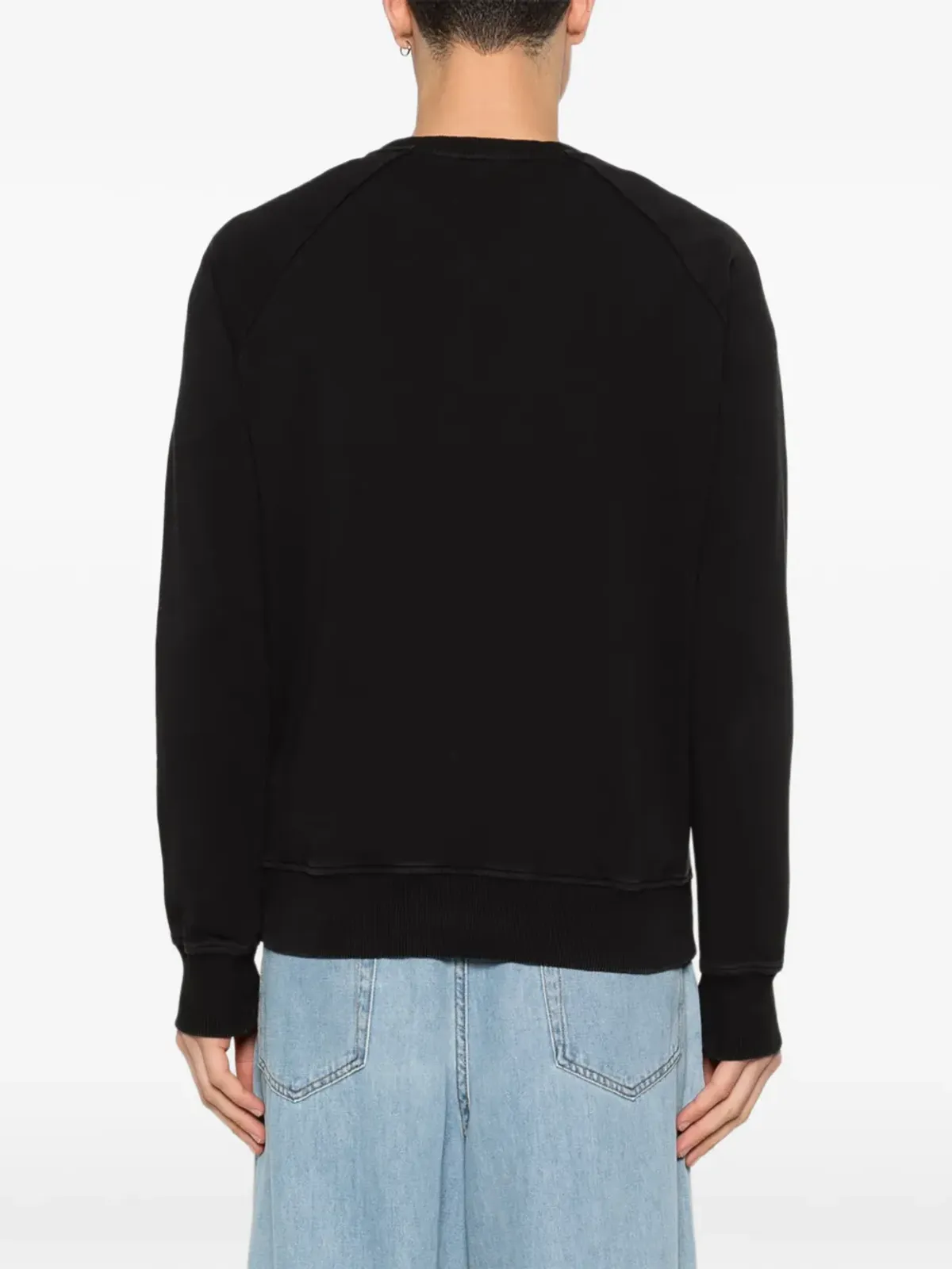 Balmain Pre-Owned ロゴプリント クルーネック スウェットシャツ - 画像4