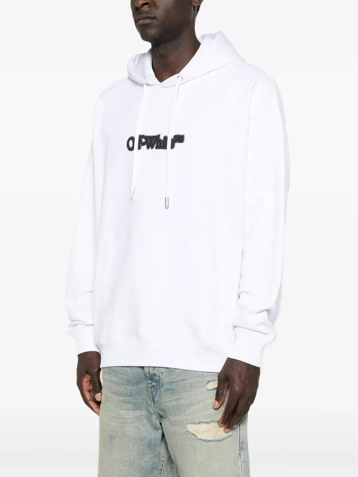 Off-White Pre-Owned カンガルーポケット付きフーディ - 画像3