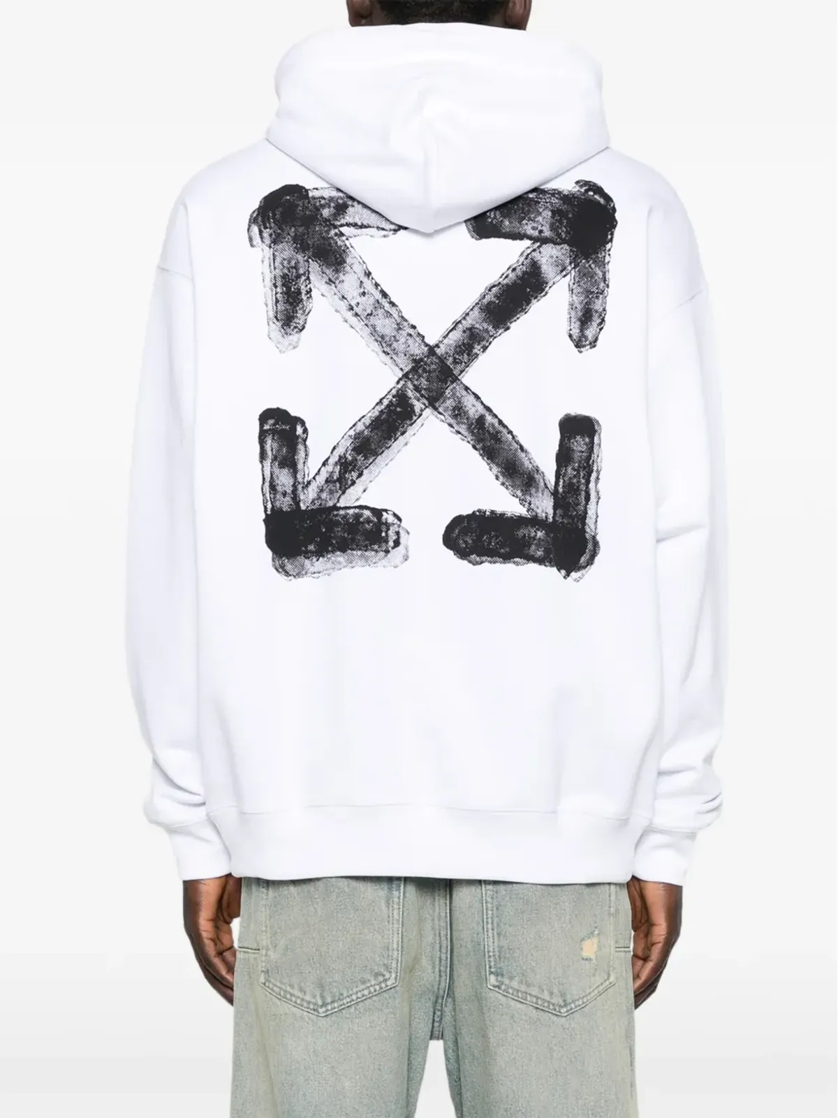 Off-White Pre-Owned カンガルーポケット付きフーディ - 画像4