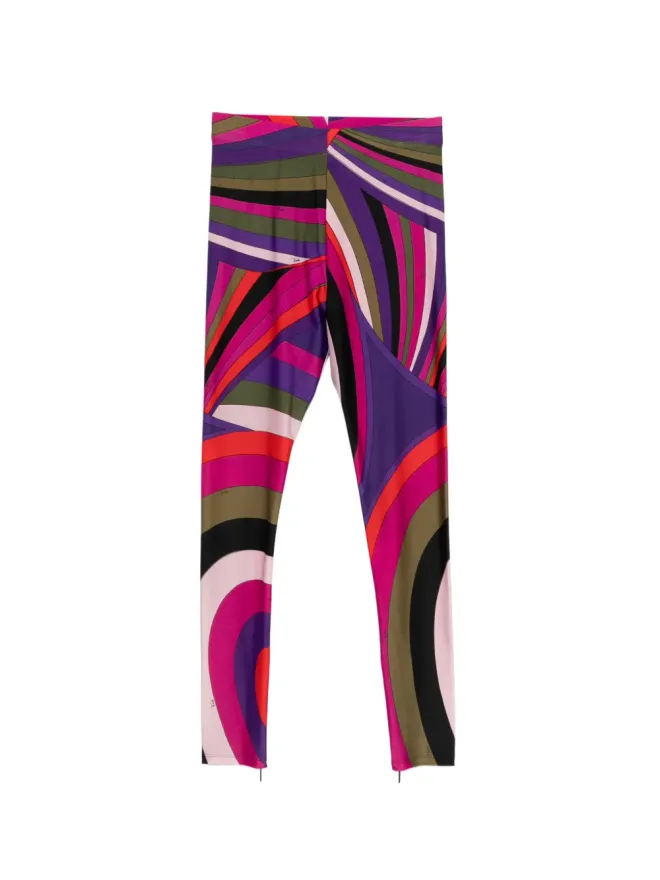 PUCCI Pre-Owned PUCCI Pre-Owned アブストラクトプリントレギンスの商品画像