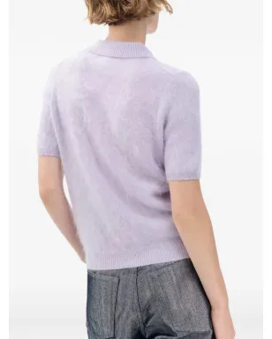 rag & bone Jada ブラッシュドカシミア ポロシャツ - サムネイル2