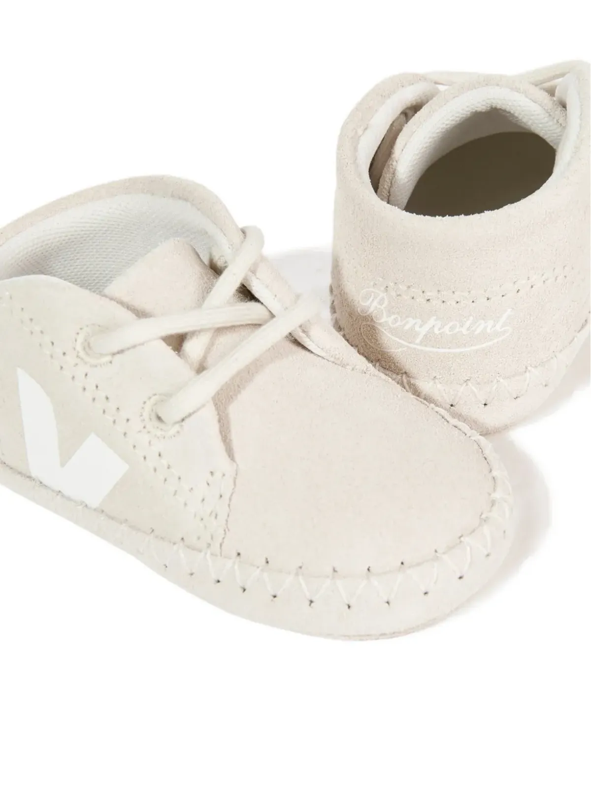 VEJA Kids レースアップ スエード プリウォーカー - 画像4