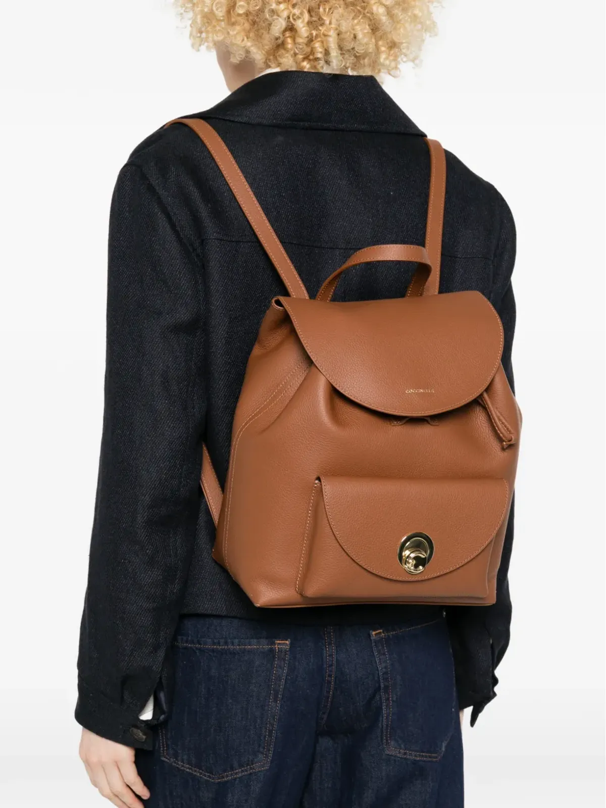 Coccinelle Nikla turn-lock バックパック - 画像2