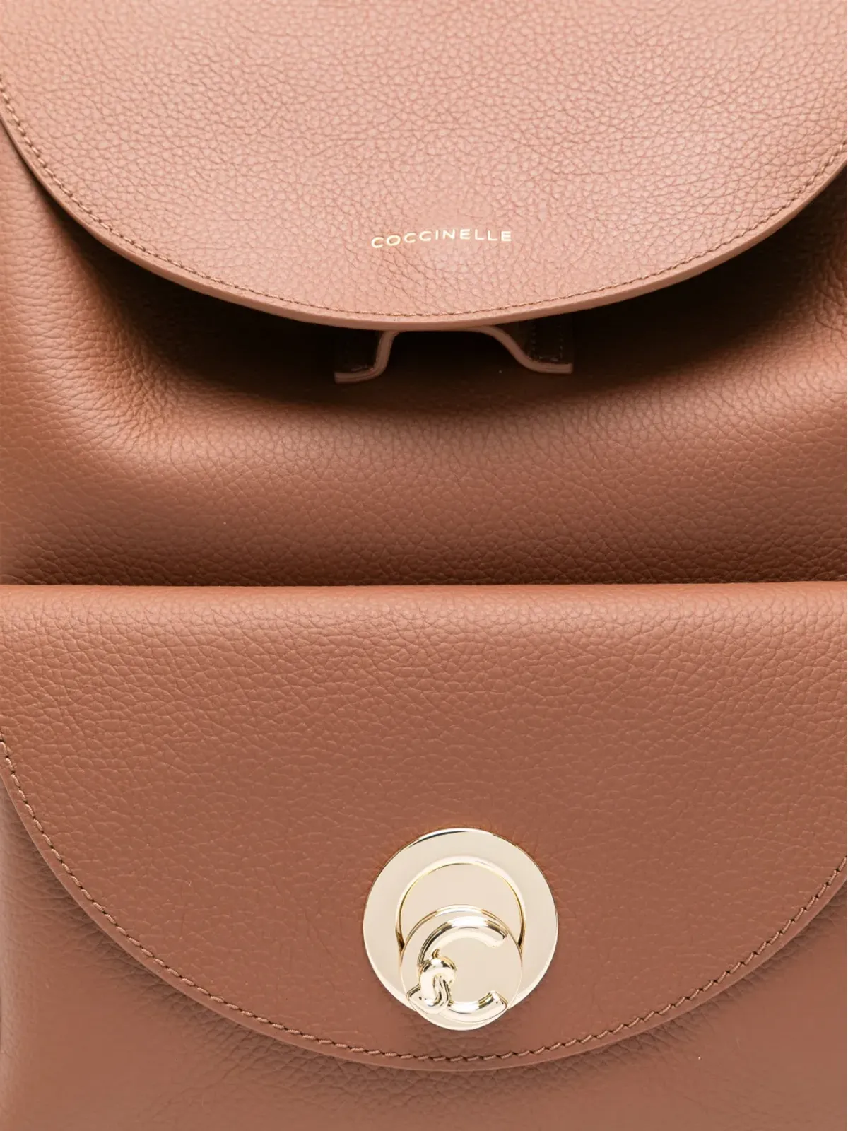 Coccinelle Nikla turn-lock バックパック - 画像4