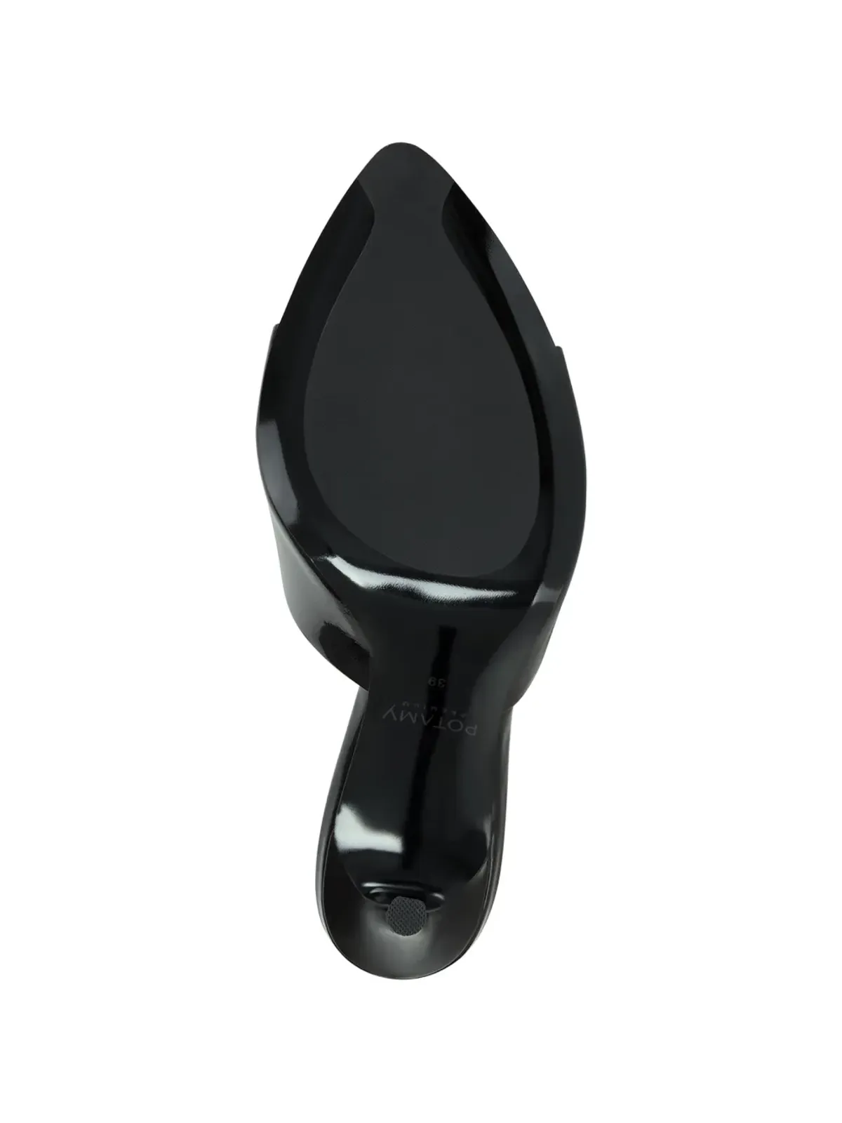 POTAMY Pointed mules - Black - 画像5