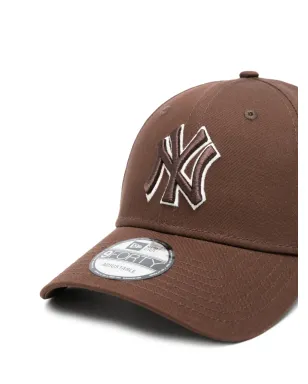 NEW ERA CAP 9Forty ロゴ刺繍 ベースボールキャップ ブラウン - サムネイル3
