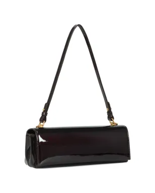 POTAMY ストライプレザーショルダーバッグ - Brown - サムネイル4
