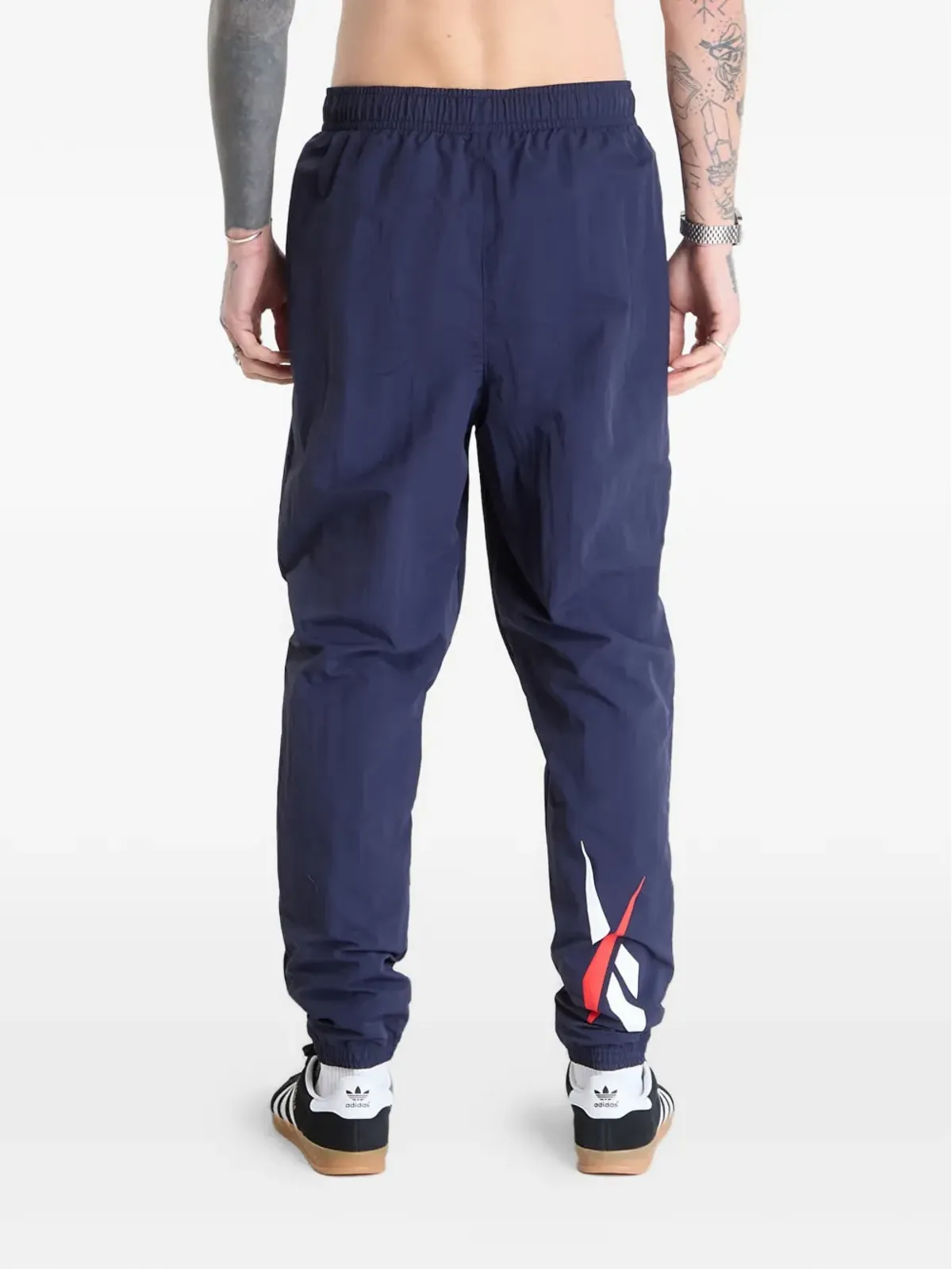 Reebok ドローコード トラックパンツ ブルー - 画像2