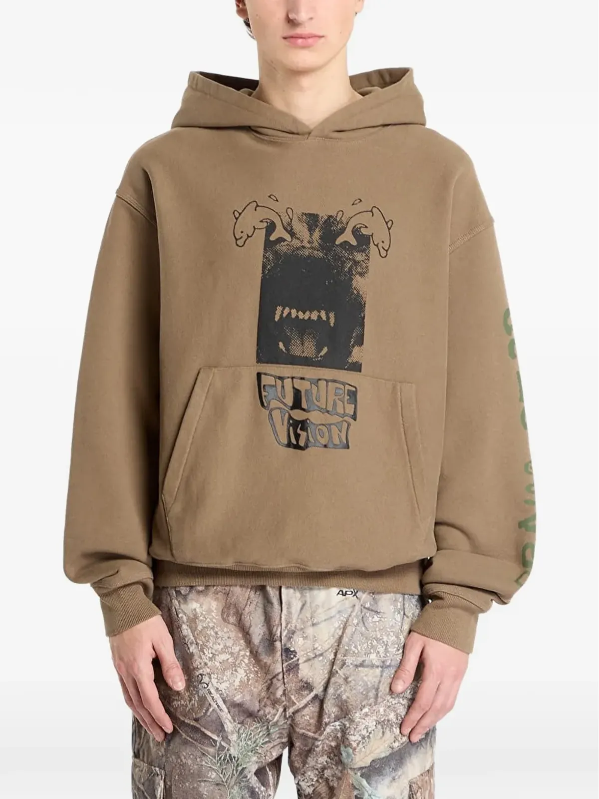 Brain Dead Brain Dead Future Vision sweater - Neutrals - 画像1