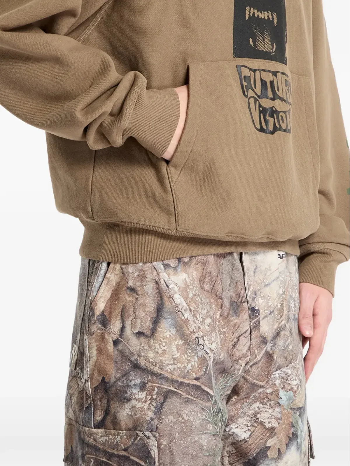 Brain Dead Brain Dead Future Vision sweater - Neutrals - 画像5