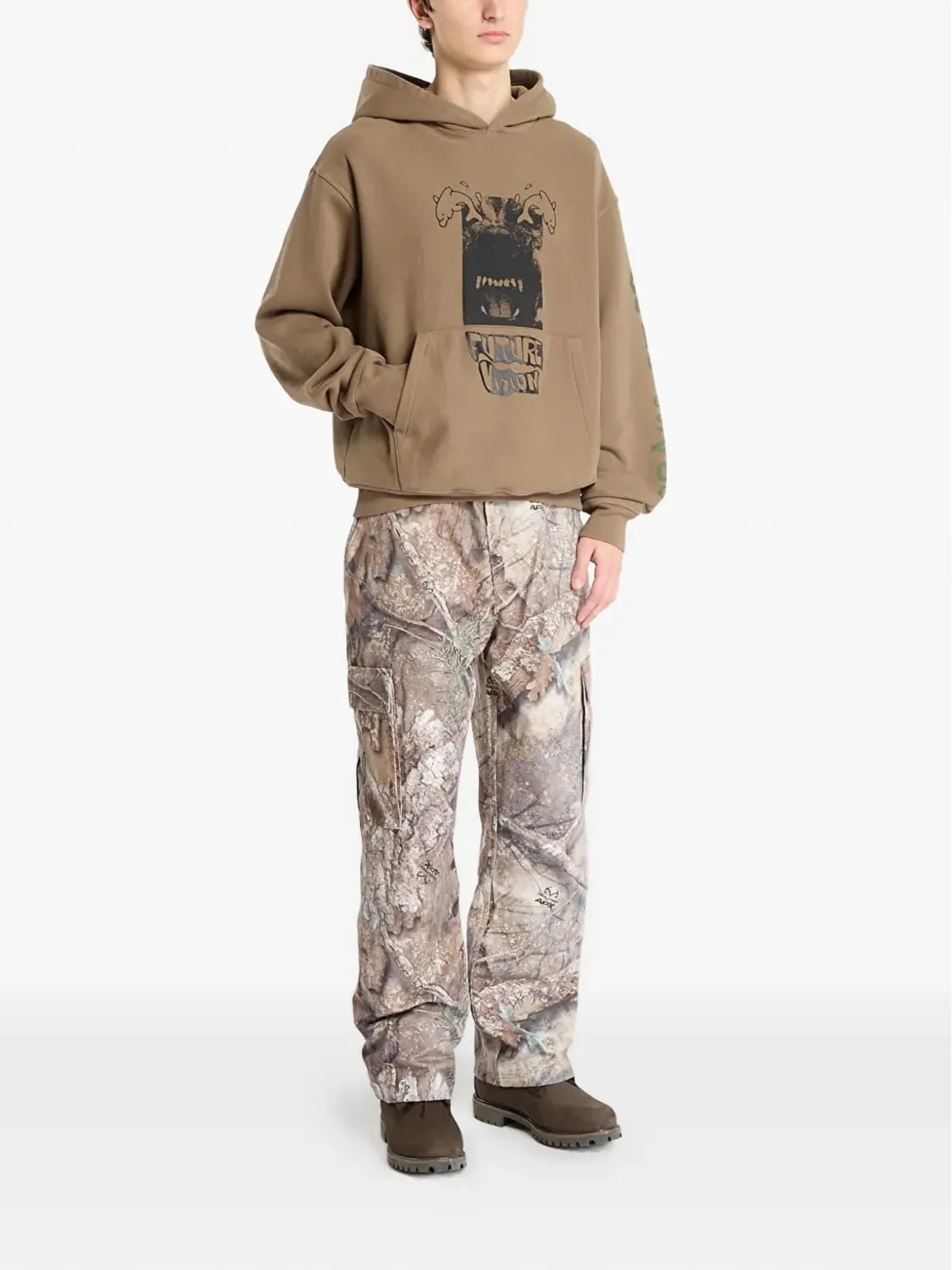 Brain Dead Brain Dead Future Vision sweater - Neutrals - 画像2