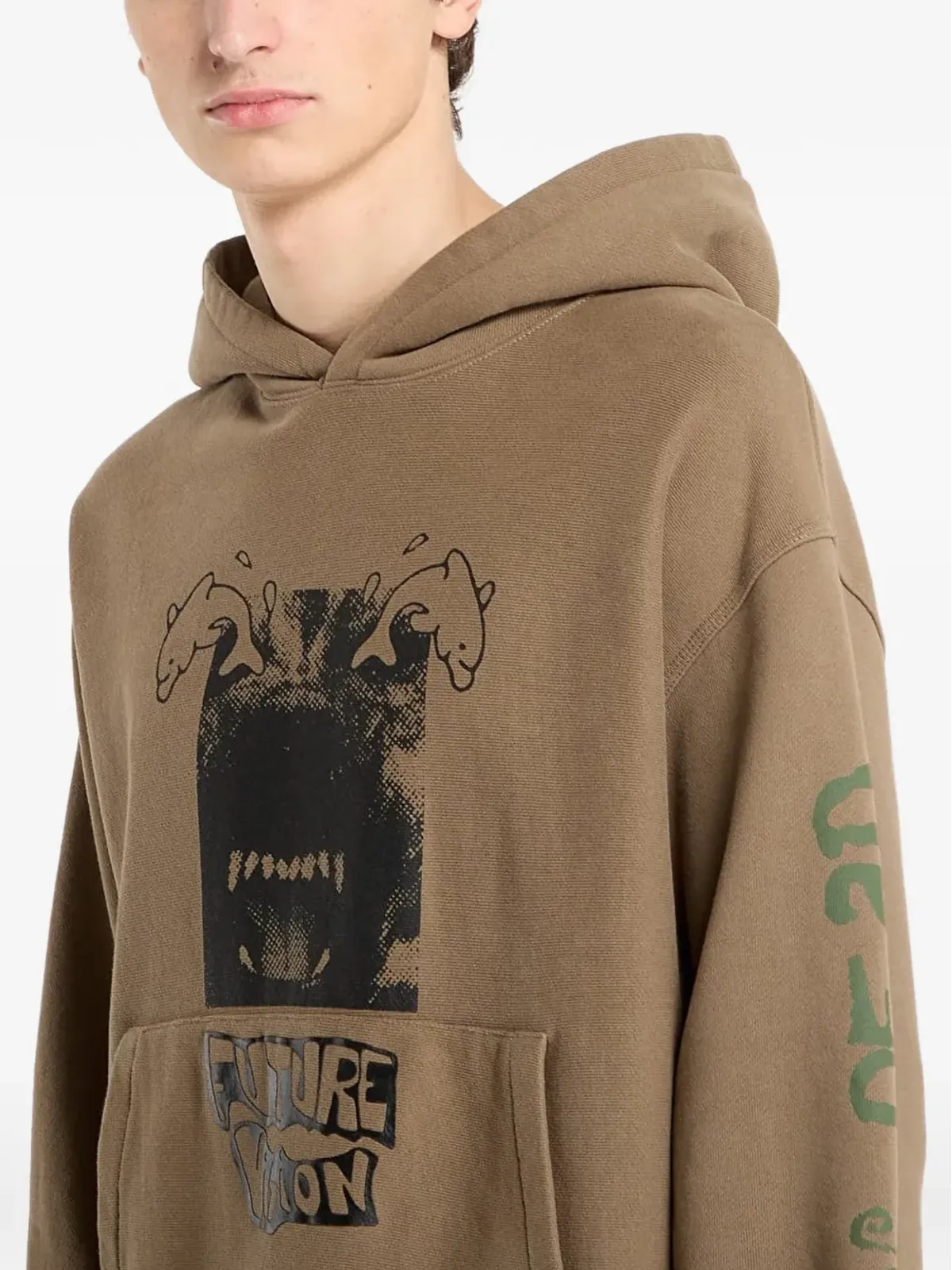 Brain Dead Brain Dead Future Vision sweater - Neutrals - 画像4