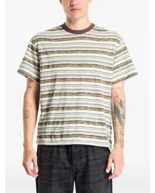 Brain Dead Toni ストライプTシャツ グリーン - サムネイル1