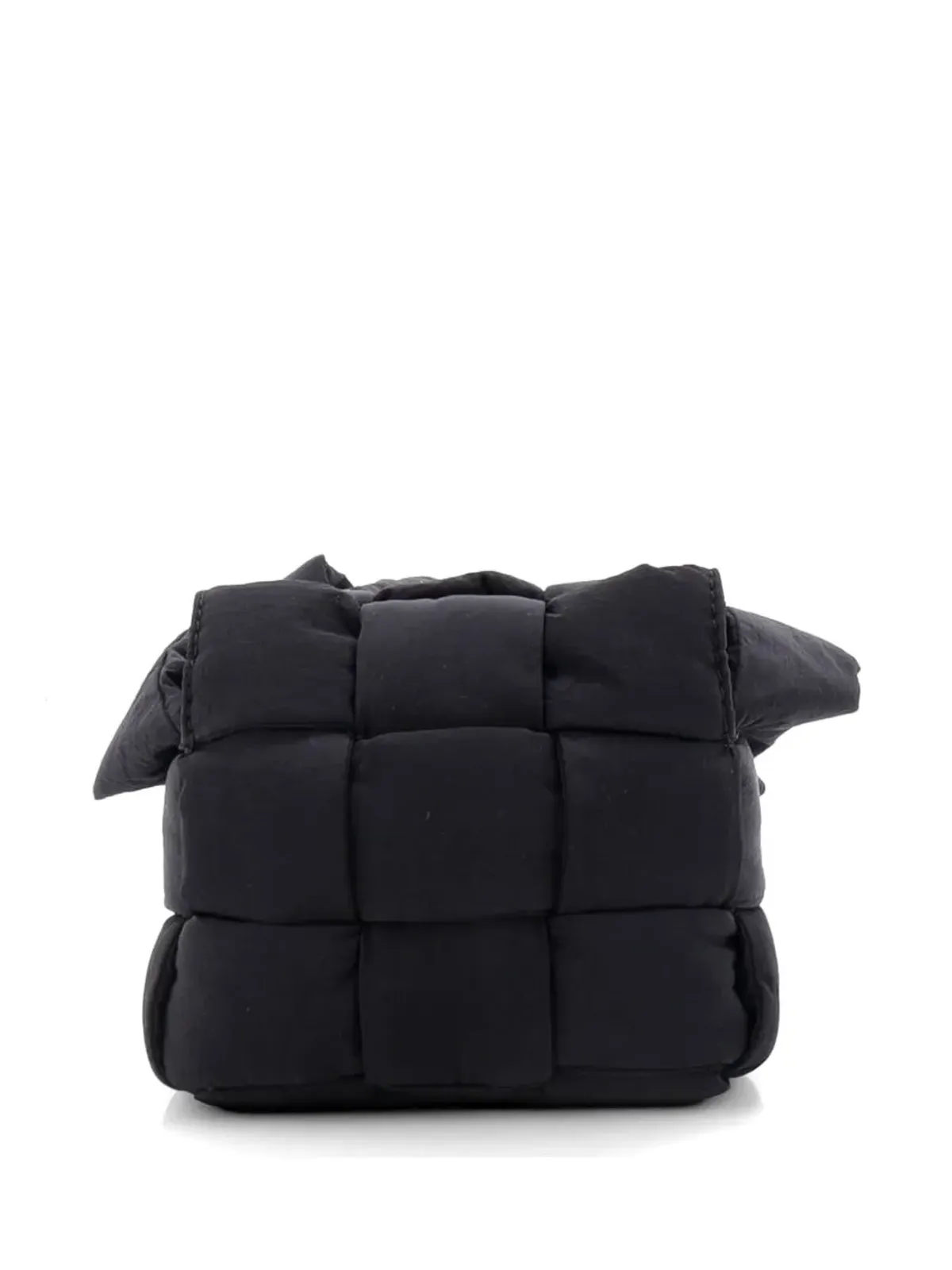 Bottega Veneta Pre-Owned Cassette Maxi Intrecciato Nylon Extra Mini crossbody bag - Black - 画像2