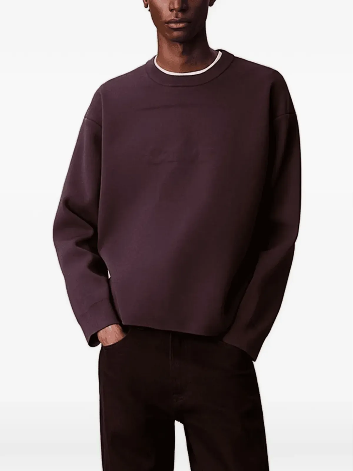 Calvin Klein クルーネック スウェットシャツ - 画像1