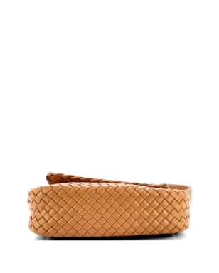 Bottega Veneta コブル フラップ パッド入りイントレッチャート レザー ショルダーバッグ - サムネイル4