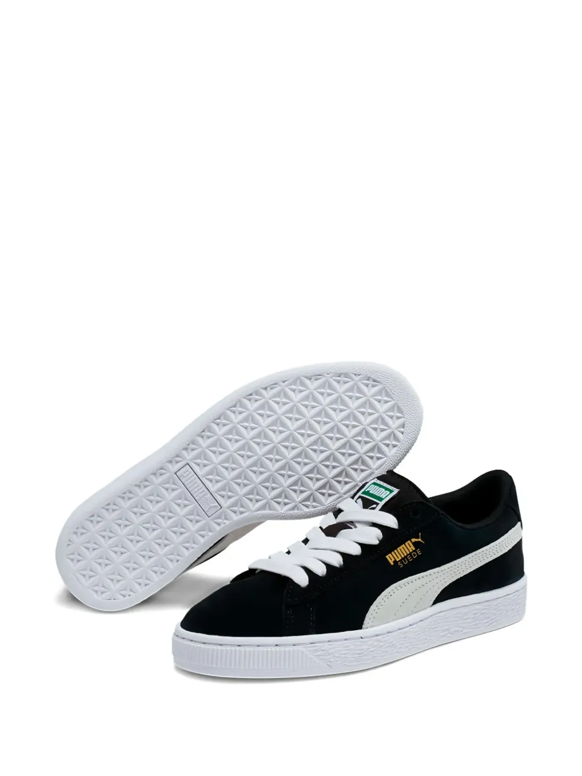 Puma Kids スエードスニーカー - ブラック - 画像2